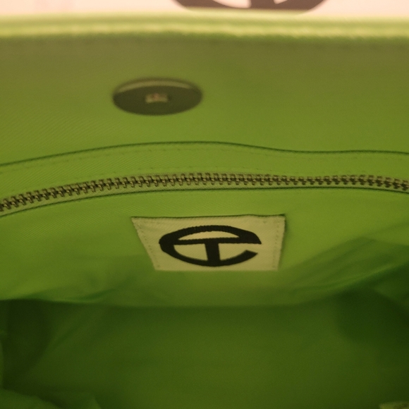 Medium Double Mint Shopping Bag- Green - Picture 9 of 16